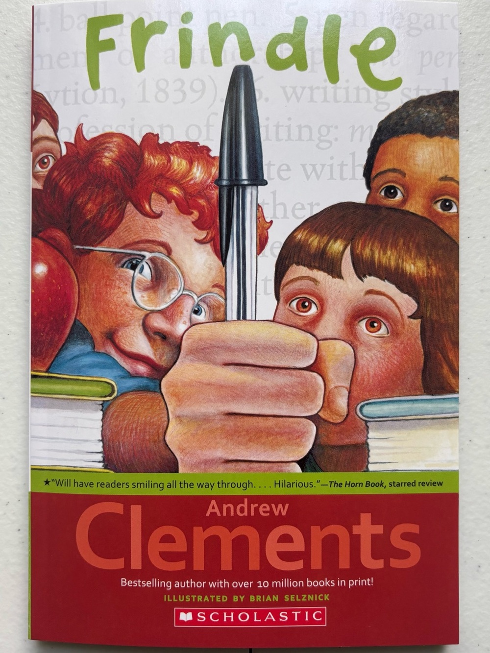 Frindle by Andrew Clements